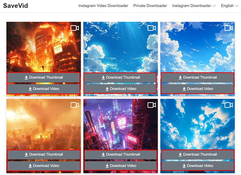 Save Reels to device