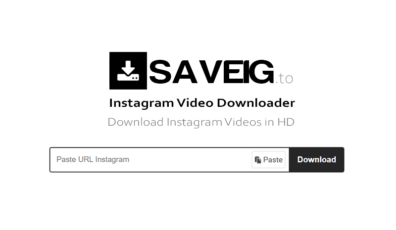 SaveIG - Instagram Video Downloader